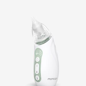 Momcozy Electric Nasal Aspirator for Kids - White and Green